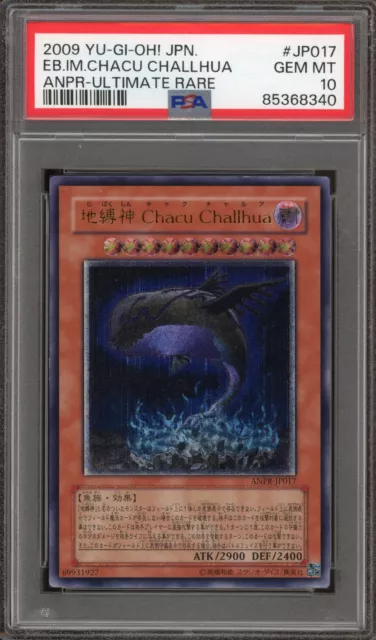 Yu-Gi-Oh! Earthbound Immortal Chacu Challhua Ultimate Rare ANPR-JP017 PSA 10