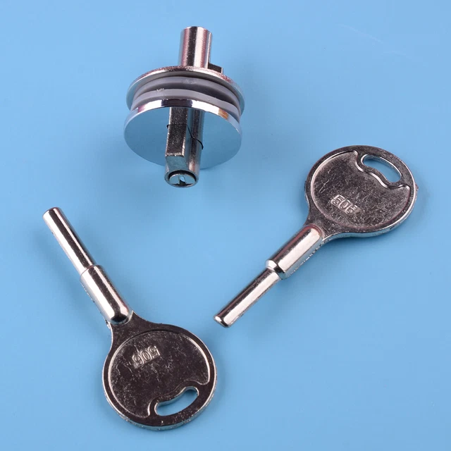 1X DISPLAY CASE Sliding Glass Door Lock w/ Keys for Terrarium Jewelry EUR 7,24 PicClick FR