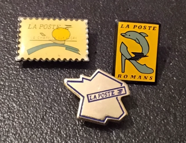 Pin's La Poste / AS PTT Poitiers - Objets à collectionner