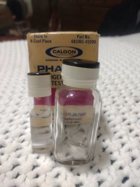 CALGON Phase II Refrigeration Oil Test Kit 681001-43200 NOS