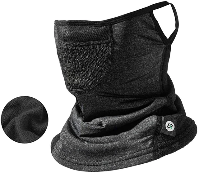 ROCKBROS Sturmhaube Maske Fahrrad Wintermask Kopfbedeckung Hängeohr Atmungsaktiv