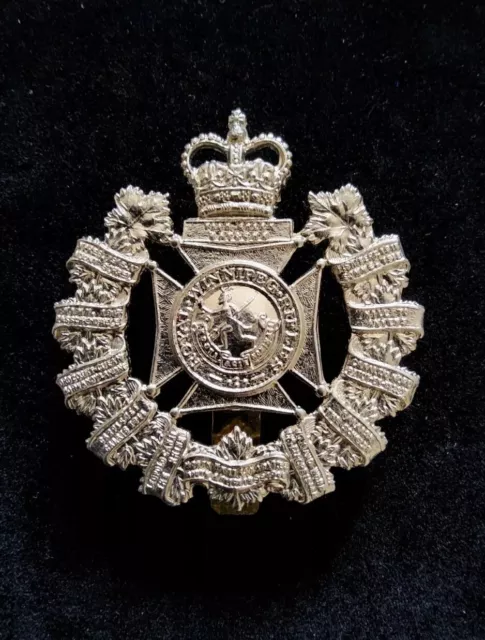 Genuine Royal Winnipeg Rifles Cap Badge Canadian Military Canada Army Regiment