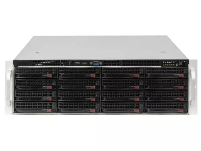 Supermicro SuperChassis CSE-836 16x LFF 2x REDUNDANT PSU CHIA