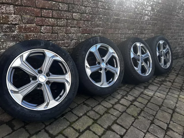 Vw Transporter T5 T6 Genuine Sportline Alloys Wheels 18” And Tyres 255/45/18