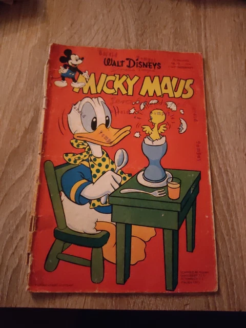 Micky Maus 1956 Heft 18 , 1.Septemberheft
