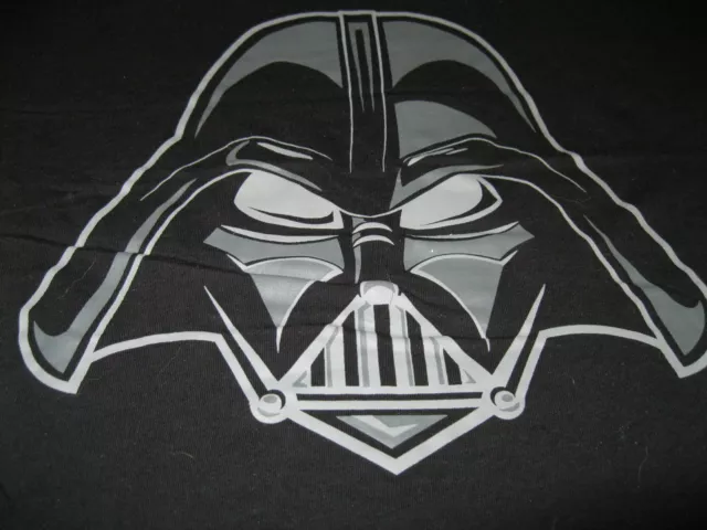 Star Wars Darth Vader Helmet Short Sleeve T-Shirt, NEW UNWORN Adult L Black