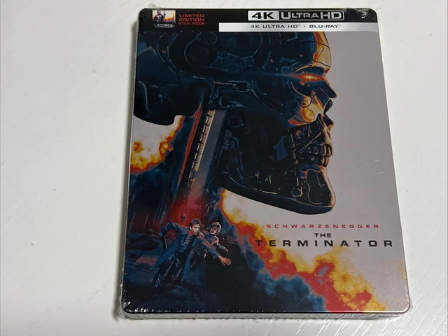 Terminator Uhd THE TERMINATOR 4K UHD Blu-ray SteelBook EU Exclusive £29.99 - PicClick UK