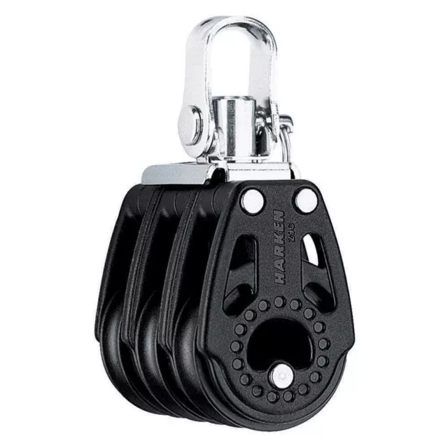 Harken 29mm Triple Carbo Air Block with Swivel #344