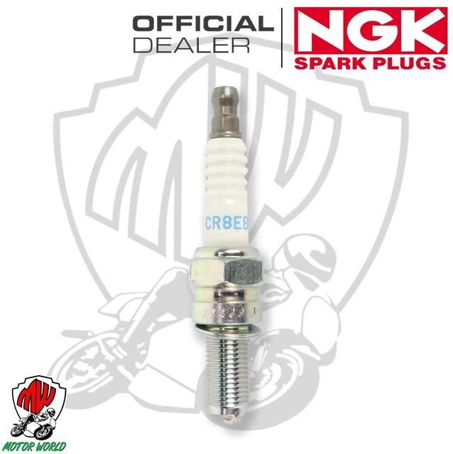 Bougies NGK CR8EIX Iridium Pour Piaggio X9 200 (2002-2003) - Neuf étiqueté