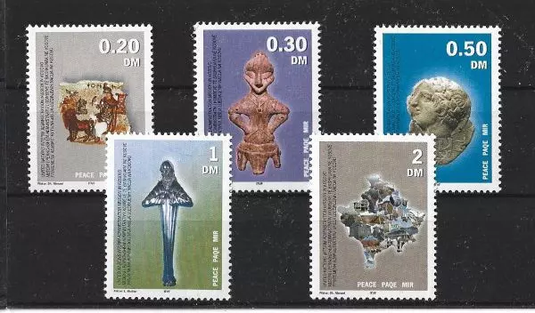 Kosovo   1 - 5  Freimarken  ** (mnh)