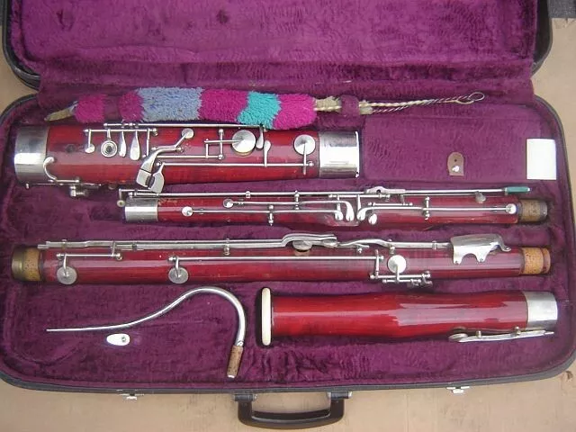 A. E. Fischer Bremen + Heckel bocal Bassoon Fagott