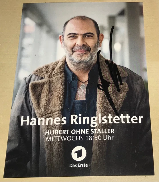 HANNES RINGLSTETTER ORIG. signierte Autogrammkarte Autogramm Hubert