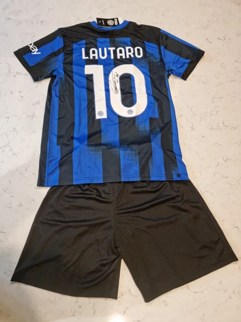 Maglia INTER Gialla Personalizzata - Terza Maglia Away Replica Con Nome E Numero, Taglie Bambino - Foto 5