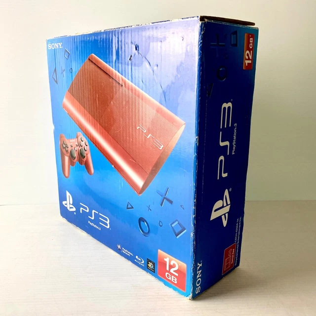 Red Ps3 Console Playstation Super Slim Price Gaming Consoles Buy
