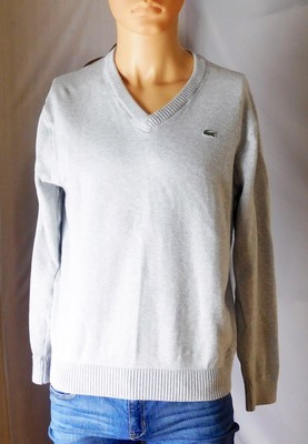 LACOSTE MEN'S V-NECK Sweater Size 5 