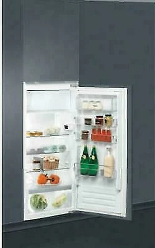 WHIRLPOOL Arg 71911 Frigo Encastré Porte Simple 6° Sens Éclairage LED Blanc