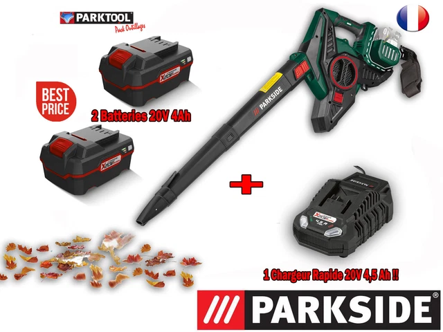 PARKSIDE ASPIRATORE SOFFIATORE O Macinino senza Fili " Plsa 40-Li «, 20