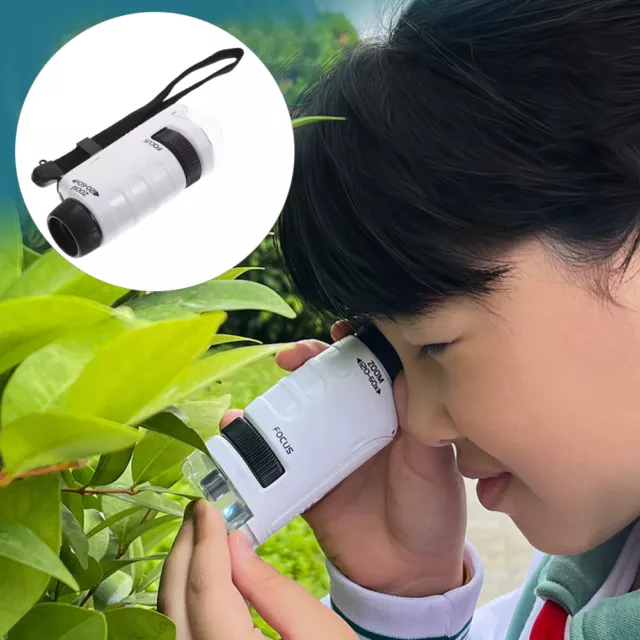 Mini Handheld Microscope for Learning and Exploring