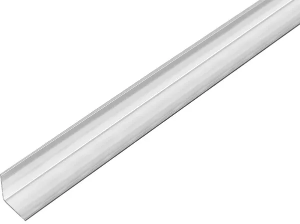Profilo angolare ALBERTS acciaio inox 1000x10x10 mm spessore materiale 1 mm angolo V2A