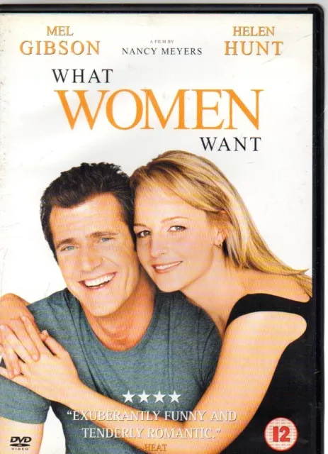 What Women Want (DVD, 2000) Mel Gibson & Helen Hunt