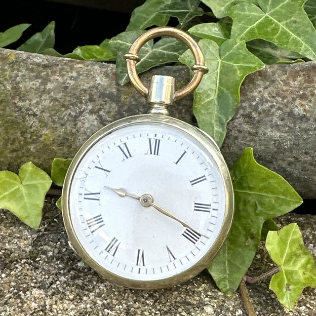 Montre Gousset Pendentif Ancienne Albion – Mécanique Vintage (fonctionne Par à-coups)