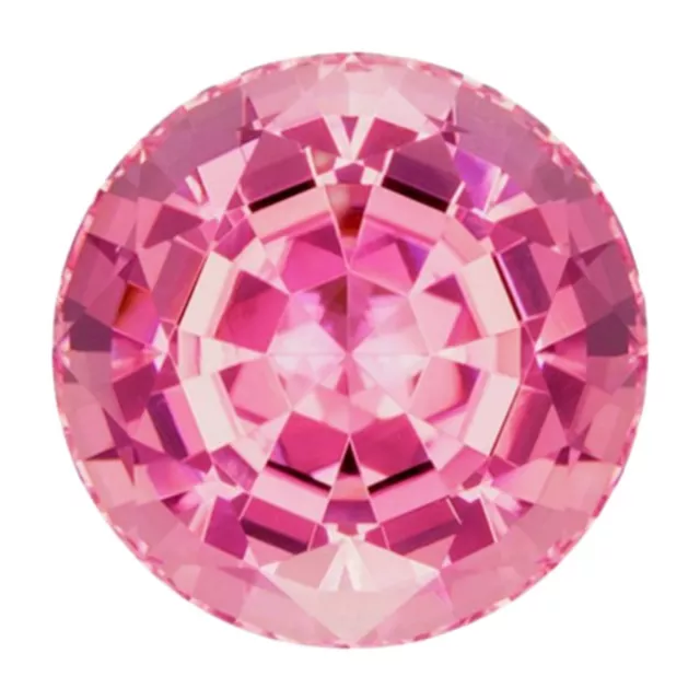 Pink Tourmaline Round Cut Loose Gemstone 8 mm 1.82 Cts AAA+ Cut Gemstone
