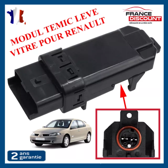 Module Moteur Lève Vitre Temic 0675D4440726 Compatible Clio 3 Laguna 2 Megane