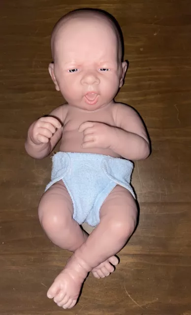 Berenguer La Newborn Boy Doll Anatomically Correct 14" Jointed Vinyl Blue Eyes