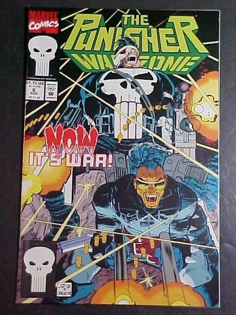 The Punisher War Zone #6! Vf/Nm 1992 Marvel Comics