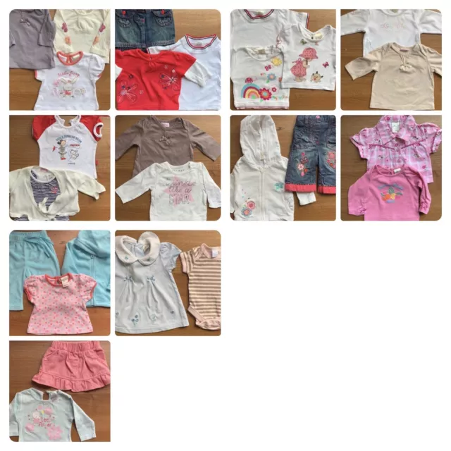 Grande pacchetto di vestiti neonati per ragazze