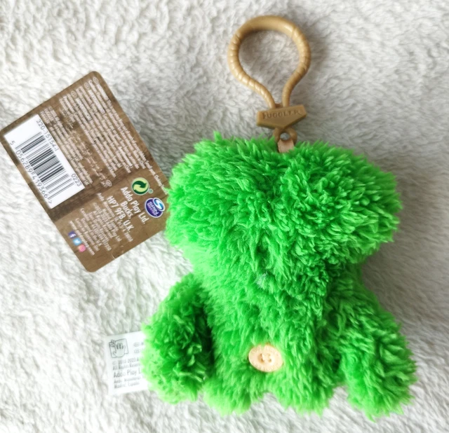 NEW FUGGLER KEYRING Squidge Green V2 - Funny Ugly Monster - 12 cm £16.
