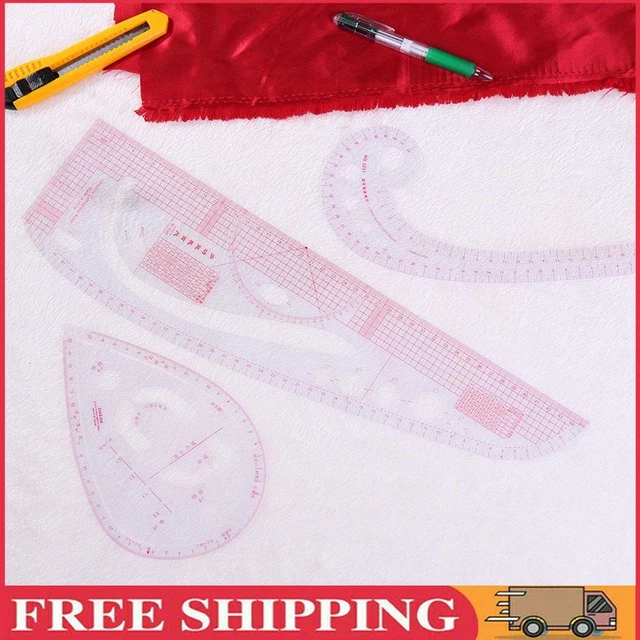 6pcs/Set DIY Multifunktions Quilting Naht nähen Patchwork Zeichnung Herrscher