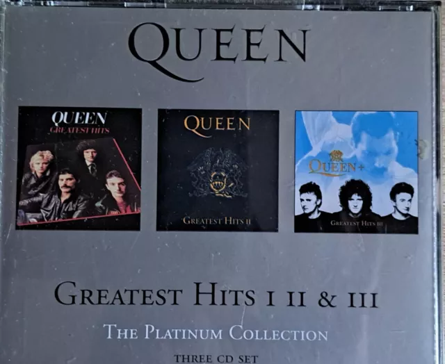 Greatest Hits: I II & III: The Platinum Collection by Queen (CD, 2001)