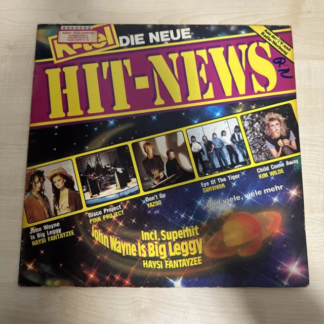 Die Neue Hit - News K-Tel TG 1417 Vinyl 12“ LP 1982 Survivor, Kim Wilde, Yazoo