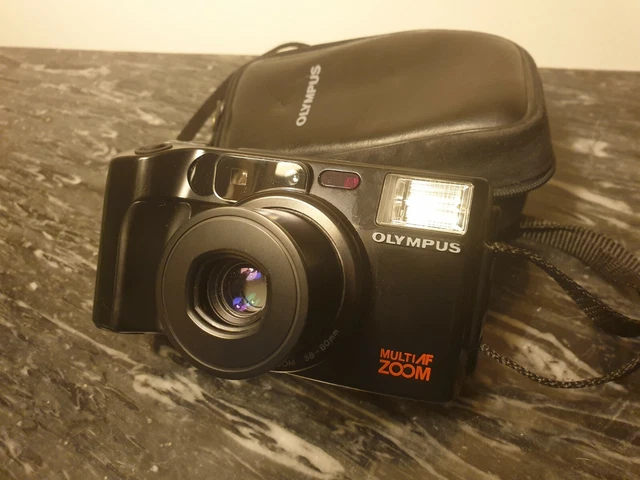 Appareil Photo Argentique Olympus AZ-200 - Compact Testé Et Nettoyé - 35mm Flash Intégré