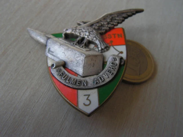 865A Fraisse G 3292 Insigne 3 ème Régiment Matériel H 4 cm - eBay