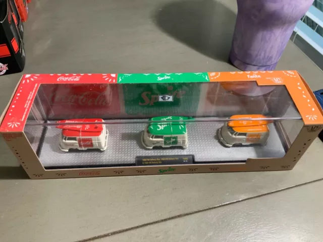 M2 Machines 1960 Vw Delivery Van Kombi Coca Cola Sprite Fanta Tw06
