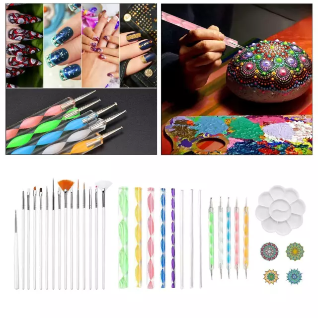 Mandala Dotting Outil Pour Rock Peinture Kit Point Art Rock Stylo Peinture