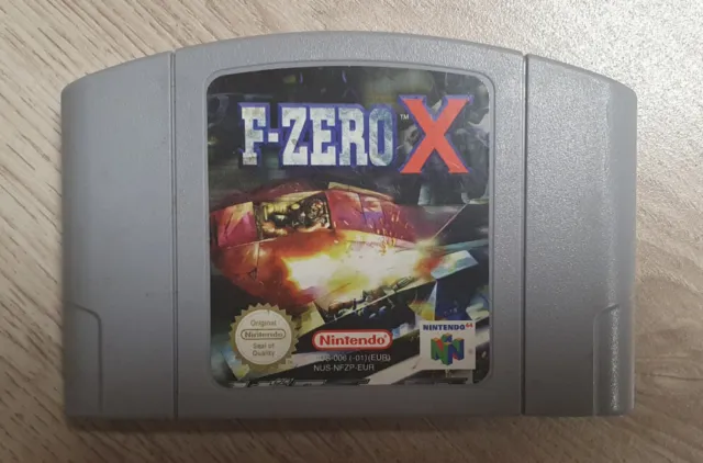 F-Zero X (Nintendo 64, N64) Nintendo 1998 PAL EUR cartouche seule