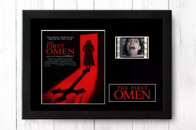 The First Omen 35mm Framed Film cell display New