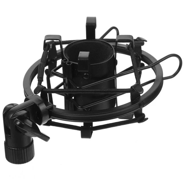 Annadue Supporto per microfono portatile Supporto per microfono da tavolo per microfono, supporto per filtro Supporto per studio di registrazione audio per studio di trasmissione