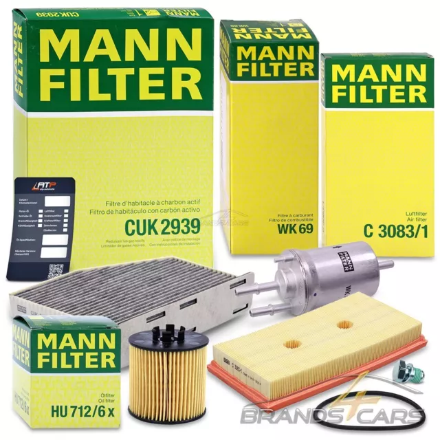 Mann-Filter Inspektionspaket Filterset B Für Vw Eos 1.6 Fsi Golf Plus 5M 1.6 Fsi