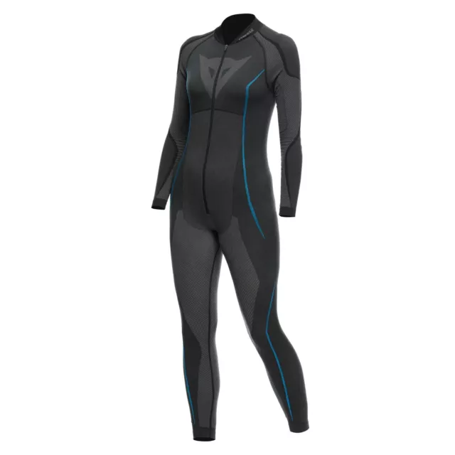 Dainese Sécher Suit Fonctionnels une Piece Femmes (Noir/Bleu) Taille:L/XL