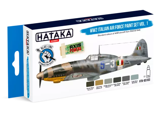 Hataka Pintura Acrílica Juegos para WW2 Plástico Modelo Kits HTK-BWW2xx