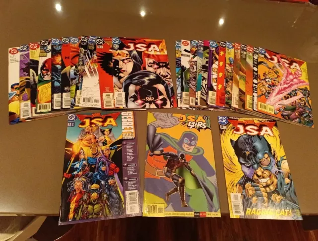 JSA : JUSTICE SOCIETY DC 2000-29 Teile  Sammlung 2#6#10#21-#33 & #35-#43#51#54