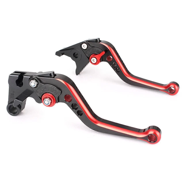 Leva frizione freno corta bicolore per moto Suzuki Hayabusa gsx1300r 08