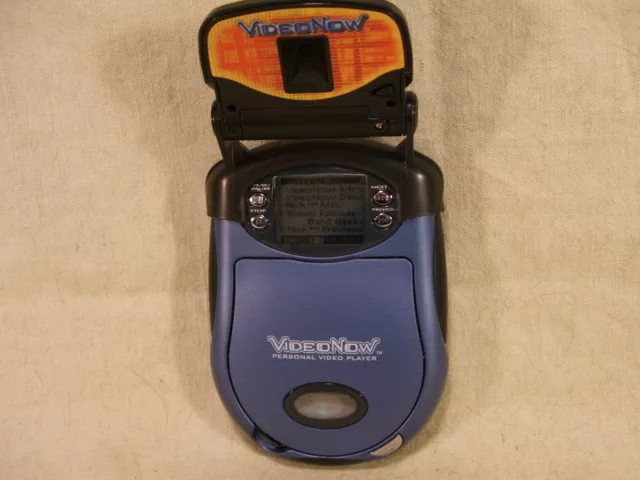 Hasbro Video Now Personal Video Player Blue TESTED WORKS GREAT