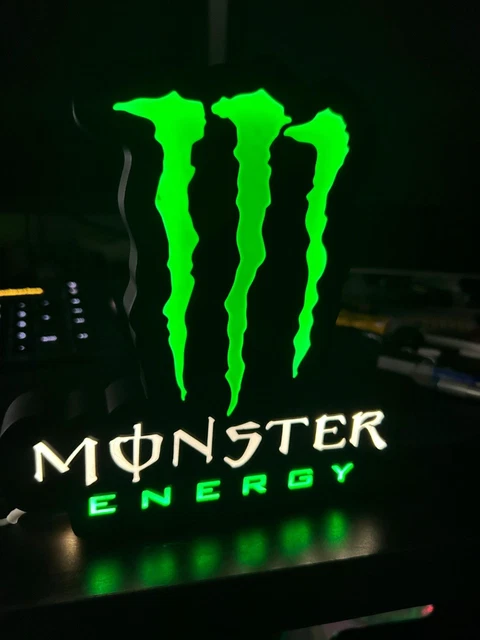 【激レア】Monster Energy LED claw sign 激レア】Monster Energy LED claw sign MONSTER Energy Drink Neon