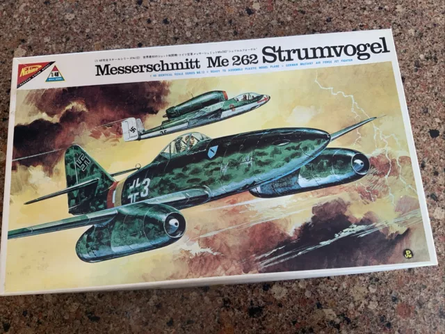 Nichimo Messerschmitt ME 262 STRUMVOGEL 1/48 Scale Model (see Notes)