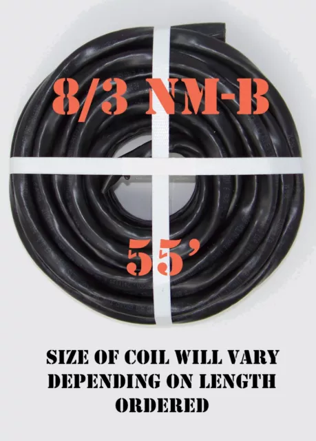 8/3 NM-B x 55' Southwire "Romex®" Electrical Cable